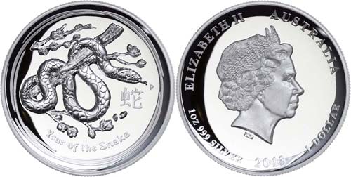 Australia 1 Dollar, 2013, Lunar ... 