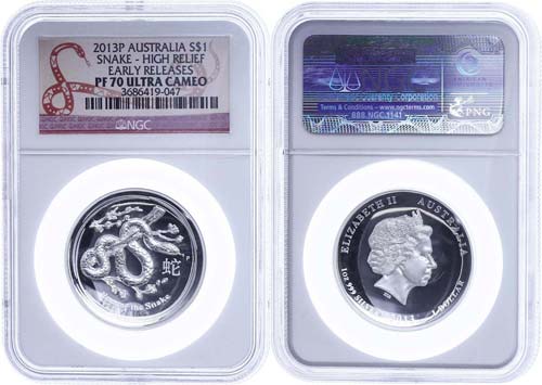 Australia Dollar, 2013, P, Jahr Of ... 