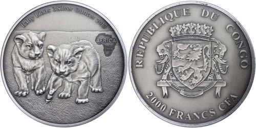 Gabon 2. 000 Franc, 2013, Africa - ... 