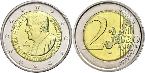 Numisbriefe 2 Euro, 2007, 80. ... 