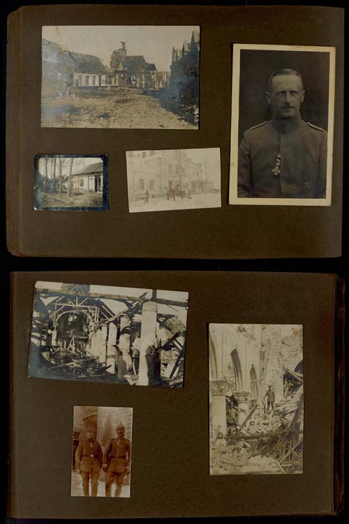 Photo album I. world war, unit ... 