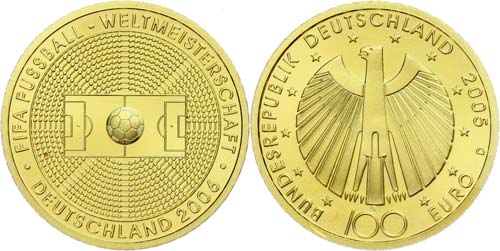 Münzen Bund ab 1946 100 Euro, ... 
