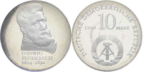 Münzen DDR 10 Mark, 1979, Ludwig ... 