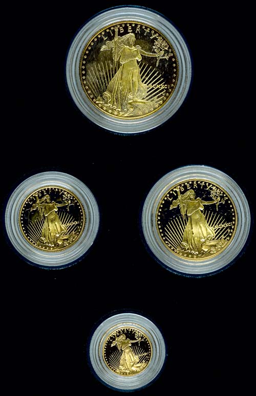 Coins USA Set to 1 / 10, 1 / 4, + ... 