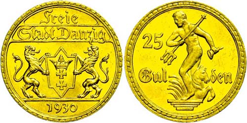 Coins German Areas  Gdansk, 25 ... 