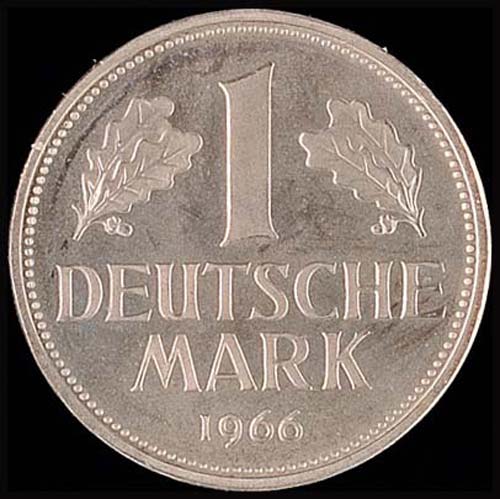 Federal coins after 1946  1 Mark, ... 