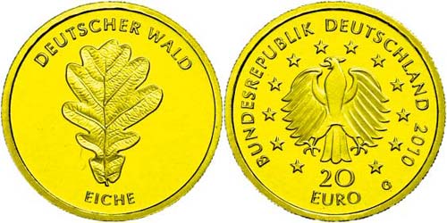 Federal coins after 1946  20 Euro, ... 
