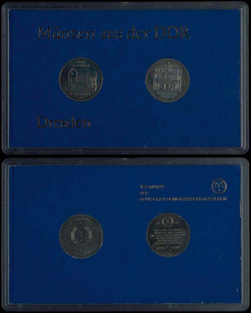 GDR Normal Use Coin Sets  1985, ... 