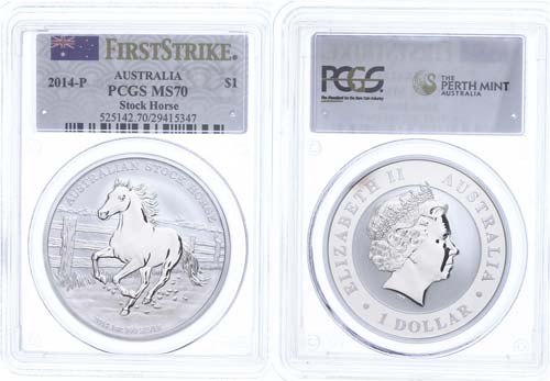 Australia  Dollar, 2014, P, Stocck ... 