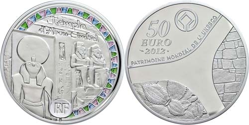 France  50 Euro, silver, 2012, 60. ... 