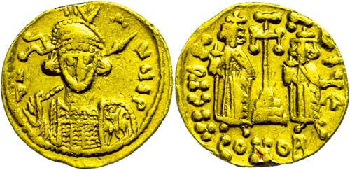 Coins Byzantium Constantinus IV. ... 