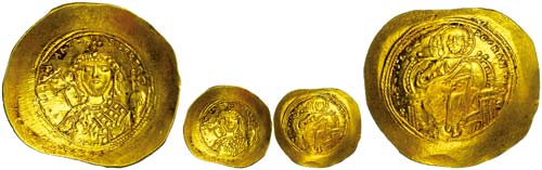 Münzen Byzanz Constantinus IX., ... 