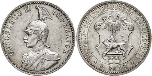 Coins German Colonies DOA, + ... 