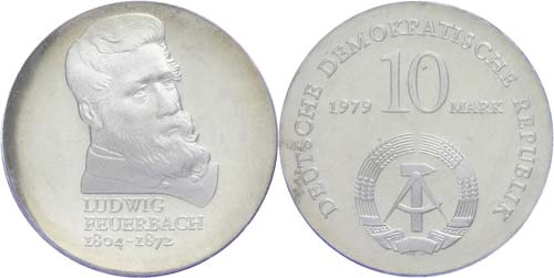 GDR 10 Mark, 1979, Ludwig ... 