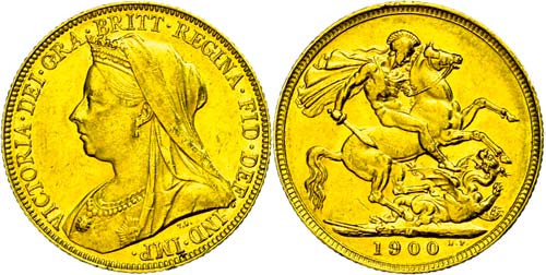 Australia Pound, 1900, Victoria, ... 