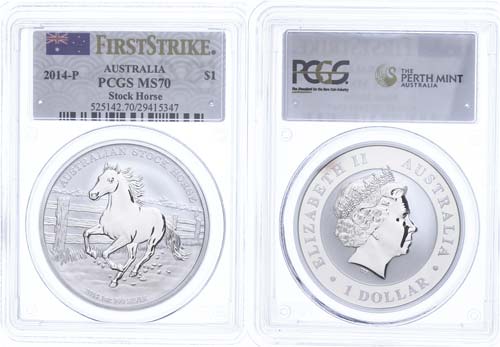 Australia 1 Dollar, 2014, P, ... 