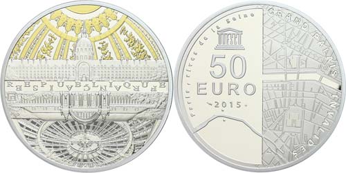 France 50 Euro, silver (5 oz. ... 