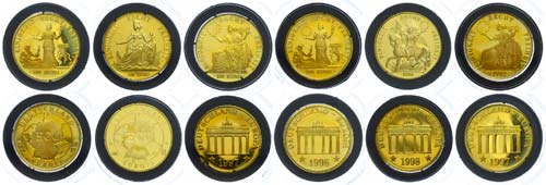Gold Coin Collections Small lot of ... 