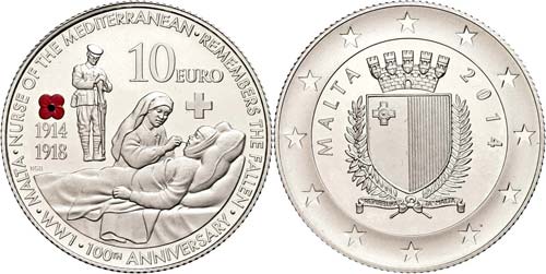 Malta 10 Euro, 2014, a hundred ... 