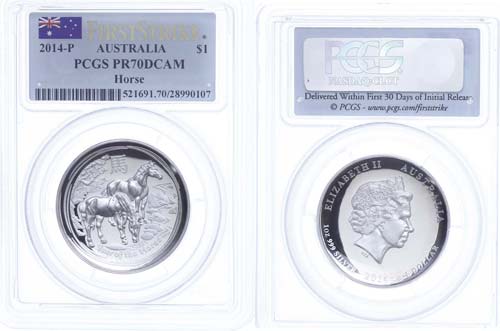 Australia 1 Dollar, 2014, P, Year ... 