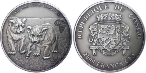 Gabon 2.000 Franc, 2013, Africa - ... 