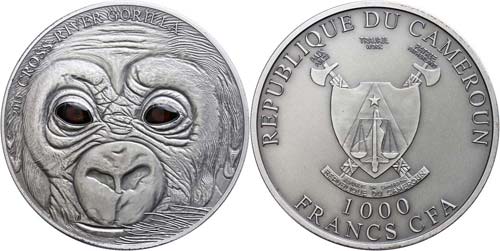 Cameroun 1.000 Franc, 2013, baby ... 