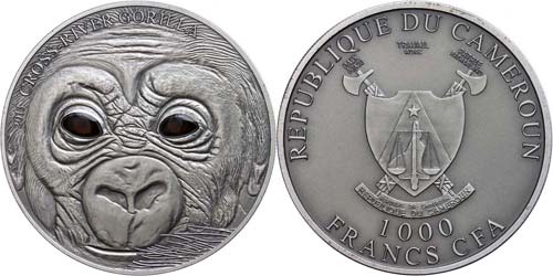 Cameroun 1.000 Franc, 2013, baby ... 