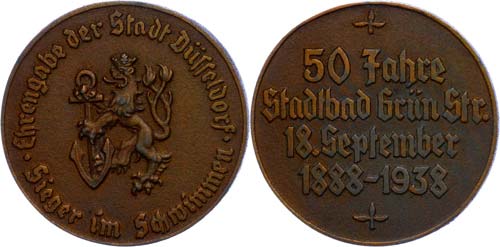 Medallions Germany after 1900 ... 