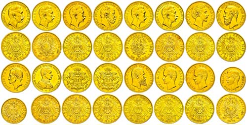 Gold Coin Collections BADEN ... 