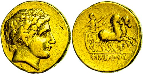 Münzen Kelten Gallien, Imitation ... 