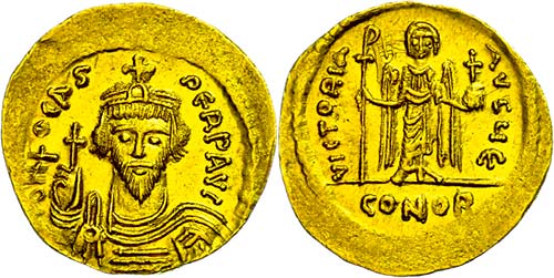 Coins Byzantium Phocas, 602-610, ... 