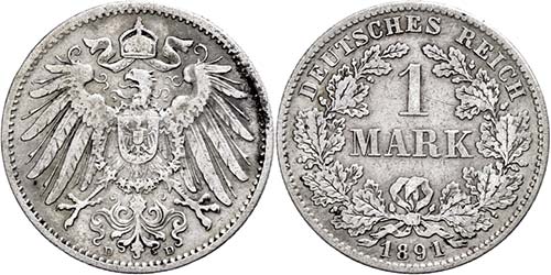 Small Denomination Coins 1871-1922 ... 