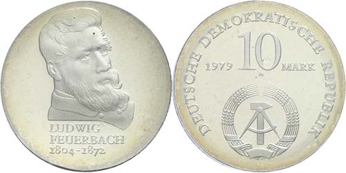 GDR 10 Mark, 1979, Ludwig ... 