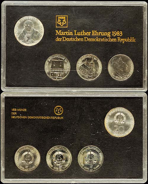 GDR Normal Use Coin Sets ... 