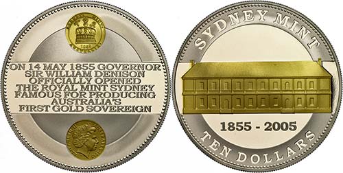 Australia 10 Dollars, 2005, 150. ... 