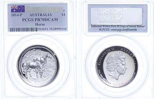 Australien Dollar, 2014, P, Year ... 