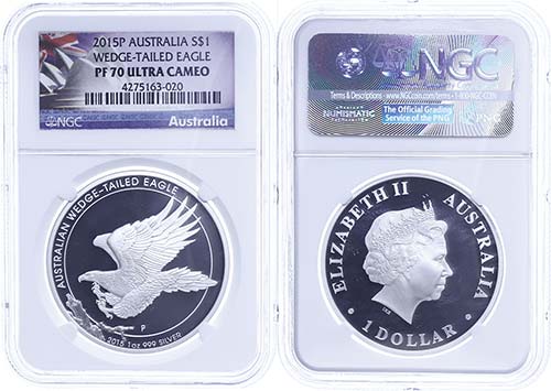 Australien Dollar, 2015, Wedged ... 