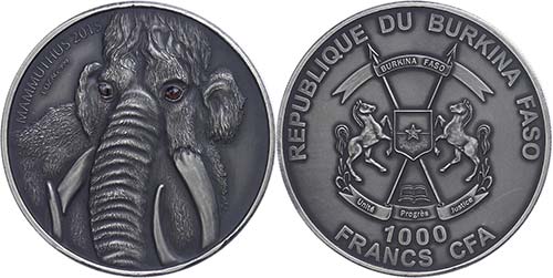 Burkina Faso 1.000 Francs, 2015,  ... 