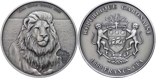 Gabon 1.000 Franc, 2013, Africa - ... 