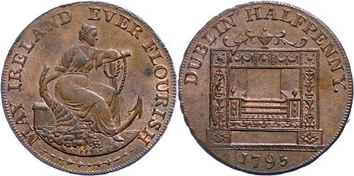 Irland Dublin, Parkers Halfpenny, ... 