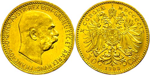Österreich 1806 - 1918 10 Kronen, ... 
