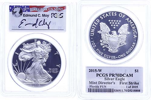 Coins USA Dollar, 2015, W, Silver ... 