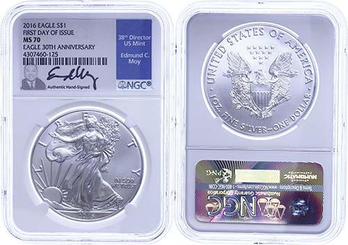 Coins USA Dollar, 2016, Silver ... 