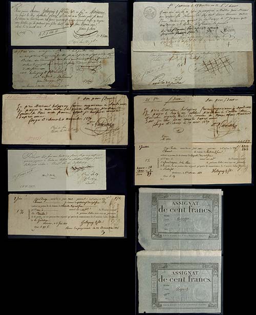 Collections of Paper Money France, ... 