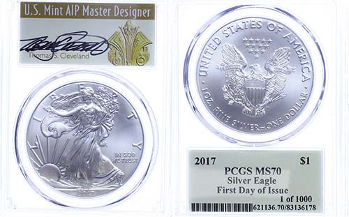 USA 1 Dollar, 2017, Silver Eagle, ... 
