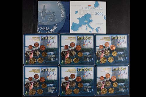 Europe Luxembourg, 2002-2004, lot ... 