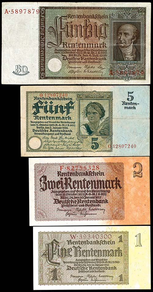 Collections of Paper Money German ... 