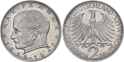 Federal coins after 1946  2 Mark, ... 