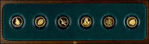 Münzen Bund ab 1946  Set zu 6 x ... 
