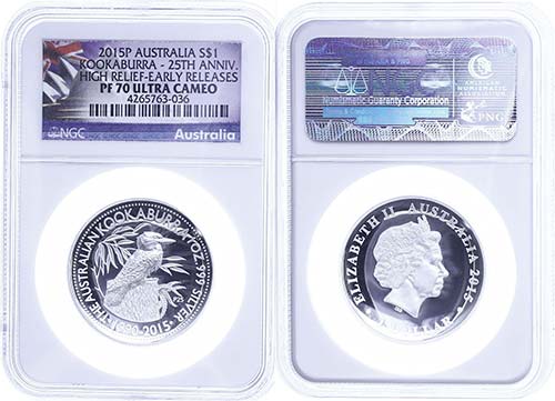 Australien  1 Dollar, 2015, ... 
